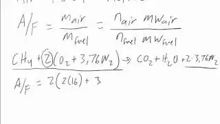 Calculating Air Fuel Ratio