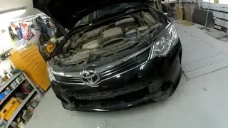 Toyota Camry 55 - подгоняю китайский бампер, немного о дубликатных запчастях.