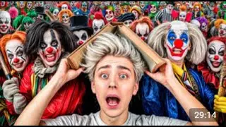 ЭКСТРИМАЛЬНЫЕ ПРЯТКИ ОТ 100 КЛОУНОВ! 
