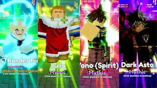 2 Mythic with 400 gems No Luck Potion  /  Evolving all New Mythics   --Anime Adventures--   「Day 9」