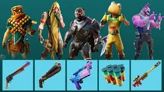 All Exotic Weapons Locations Guide! - Fortnite Chapter 3 Season 1