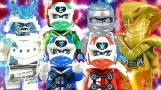 LEGO NINJAGO FORBIDDEN SPINJITZU PART 1 - 9 COMPLETE SEASON