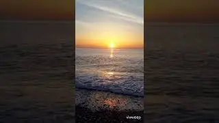l'alba  sul mare