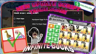 [BEST] ADOPT ME TRADE SCAM SCRIPT! | UPDATED SCRIPT | FREEZE TRADE, AUTO FARM, INFINITE BUCKS!