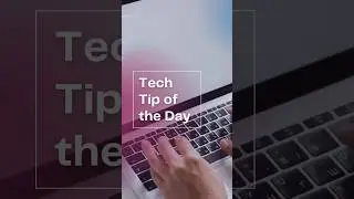 Tech tip of the day #day3 #techtips