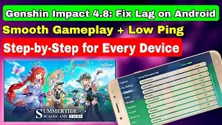 How to Fix Lag in Genshin Impact 4.8 | Genshin Impact Config | Lag Fix Genshin Impact