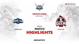 Rebellion vs Geek Fam HIGHLIGHTS MPL ID S14 | GEEK VS RBL ESPORTSTV