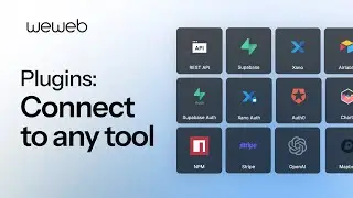 Plugins in WeWeb: Connect WeWeb to any tool