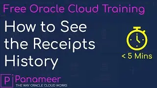 Oracle Cloud Tutorial Ep 0077 | How to See Receipt History in Oracle ERP Cloud ERP (in 3 Mins)