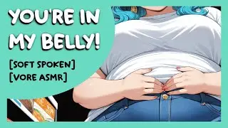 Grocery Shopping with your Giantess [F4A] [Vore ASMR] [Ramble] [Belly Sloshes] [Stomach Sounds]