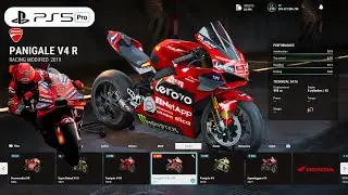 RIDE 5 | Customize Marc Marquez Ducati Desmosedici GP25 Lenovo Gameplay [4K PS5 Pro]