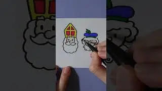 Sint & Piet Tekenen - Kleuren!