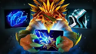 БРИСТЛБЕК через АГАНИМ! Мидер ТАНК Bristleback Dota 2