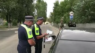 Для водителей прошла акция "Безопасное лето"