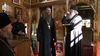 Патриарх Кирилл посетил скиты Соловецкого монастыря