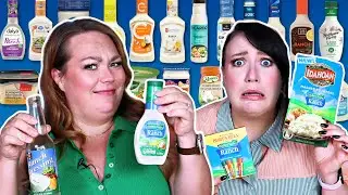 On goûte à TOUT à la sauce RANCH 🔍  Bouffe Louche  |  2FILLESORDINAIRES