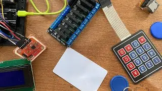 Login menggunakan NFC dan Password keypad Arduino
