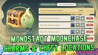 ALL Mondstadt Moonchase Chest and Charm Locations (TUNA CLAYMORE) - Genshin Anniversary Event