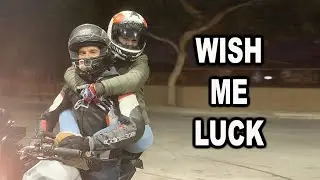 Mason Took Me Riding In The Rain! [Motovlog 28]