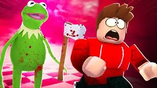 CHOP BECAME THE EVIL KERMIT FROG IN ROBLOX FROGGE