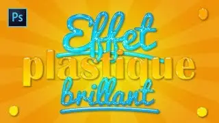 [Tuto Photoshop] : Créer un effet de plastique brillant !