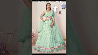 new stylish girls crop top lehenga design| latest fancy ladies lehenga choli design