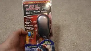 Go Warmer electric hand warmer review