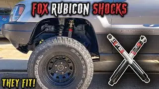 Jeep JT Fox Rubicon Shocks Install on Jeep WJ Grand Cherokee | Gladiator Take Offs | Najar Offroad
