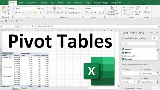Pivot Tables | Microsoft Excel