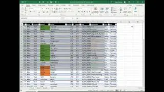 Syncronise Sorting and Filtering Tables in Excel on Separate Sheets including Level Sorts