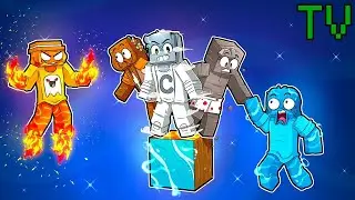 5 AMIGOS EM UM BLOCO ELEMENTAL