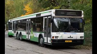 OMSI 2 - Москва Север 2.0 Маршрут 665 на автобусе МАЗ 107.065 2006 года МСК