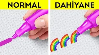 ACEMİLER İÇİN KOLAY RESİM YAPMA FİKİRLERİ VE ÇİZİM TÜYOLARI