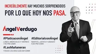 Increíblemente hay muchos sorprendidos por lo que hoy nos pasa. 22/10/4