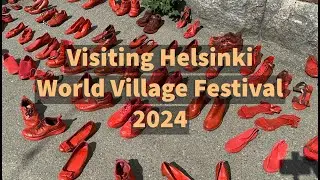 World Village Festival 2024 in Suvilahti, HELSINKI 🇫🇮 | Maija Kauhanen performing + ASMR