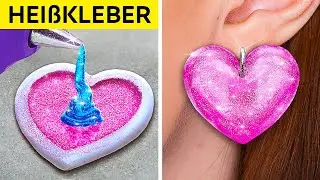 HEIßKLEBER VS. EPOXIDHARZ BASTEL-IDEEN || Miniatur-Ideen für Bastel-Eltern auf 123 GO!