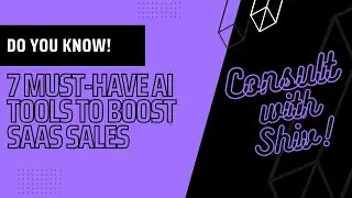 7 Must-Have AI Tools to Boost SaaS Sales