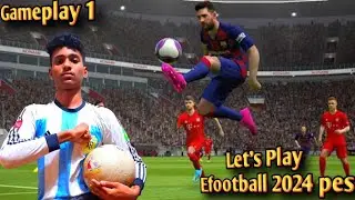 My First Efootball pes vedio in this channel | 9S Anas