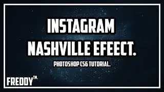Photoshop Tutorial | Instagram Nashville Effect
