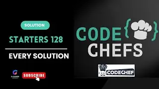 LIVE CODECHEF CONTEST 128 || ALL SOLUTION || STARTERS 128 || CODECHEF|| JAVA || C++  || C || PYTHON