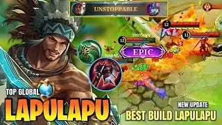 LAPU-LAPU  BEST BUILD 2024 | BUILD TOP 1 GLOBAL LAPU-LAPU GAMEPLAY | MOBILE LEGENDS