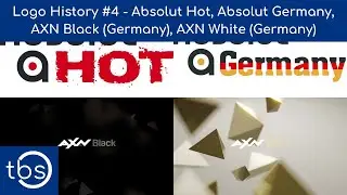 Logo History #4 - Absolut Hot, Absolut Germany, AXN Black (Germany), AXN White (Germany)