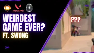 Valorant: CRAZY WTF MOMENT | Road to Bronze (Part 3) | ft. Swong