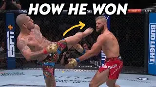 Alex Pereira KNOCKOUT ANATOMY vs Jiri Prochazka at UFC 303