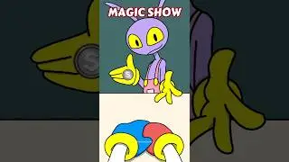 How!!😱TADC Jax & Pomni Easy Magic Trick Tutorial Animation 7 