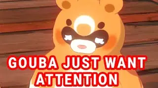 Gouba wants Attention from Xiao and Zhongli |Moonchase event| Genshin impact 