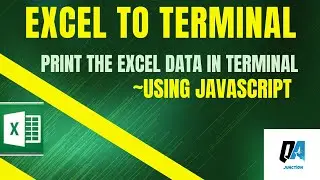 Excel with JavaScript: Read and Print the Data in Terminal