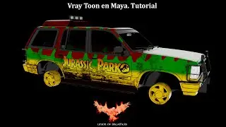 V-ray Toon en Maya. V-ray Toon in Maya. Tutorial