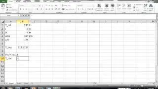 Alperts temperature correlations for fire plumes - programming into Excel