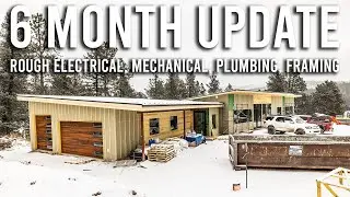 Custom Colorado Mountain House Build Progress - Pre-Drywall 6 Month Update - Owner Builder Homestead